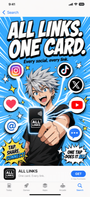 ALL LINKS. ONE CARD.