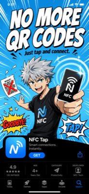 NO MORE QR CODES