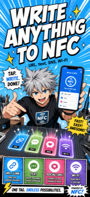 WRITE ANYTHING TO NFC