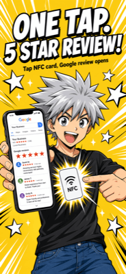 ONE TAP. 5★ REVIEW!