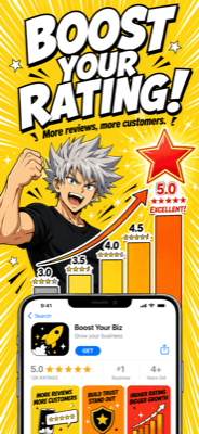 BOOST YOUR RATING!